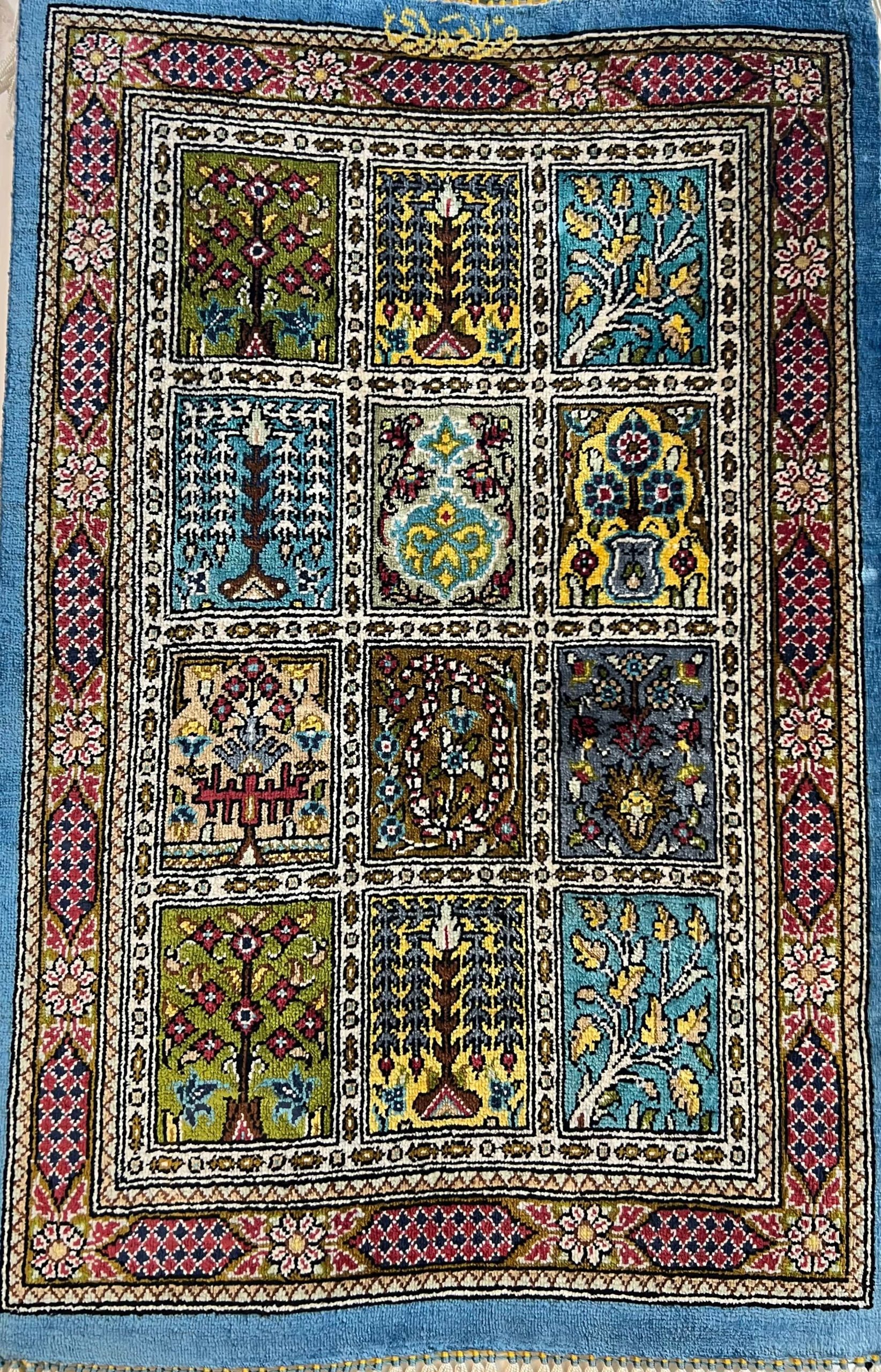 فرش ابریشم 00107