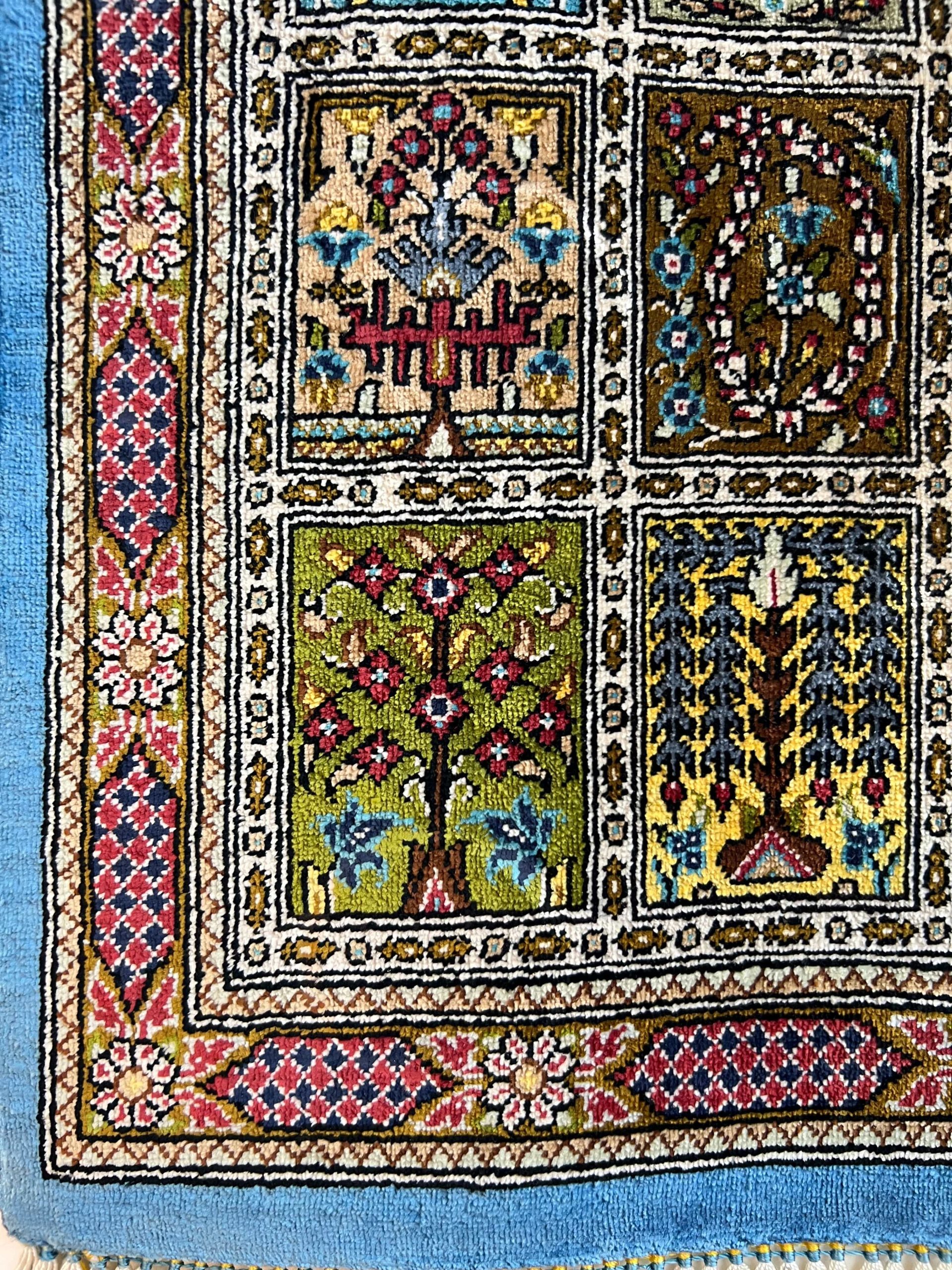 فرش ابریشم 00107