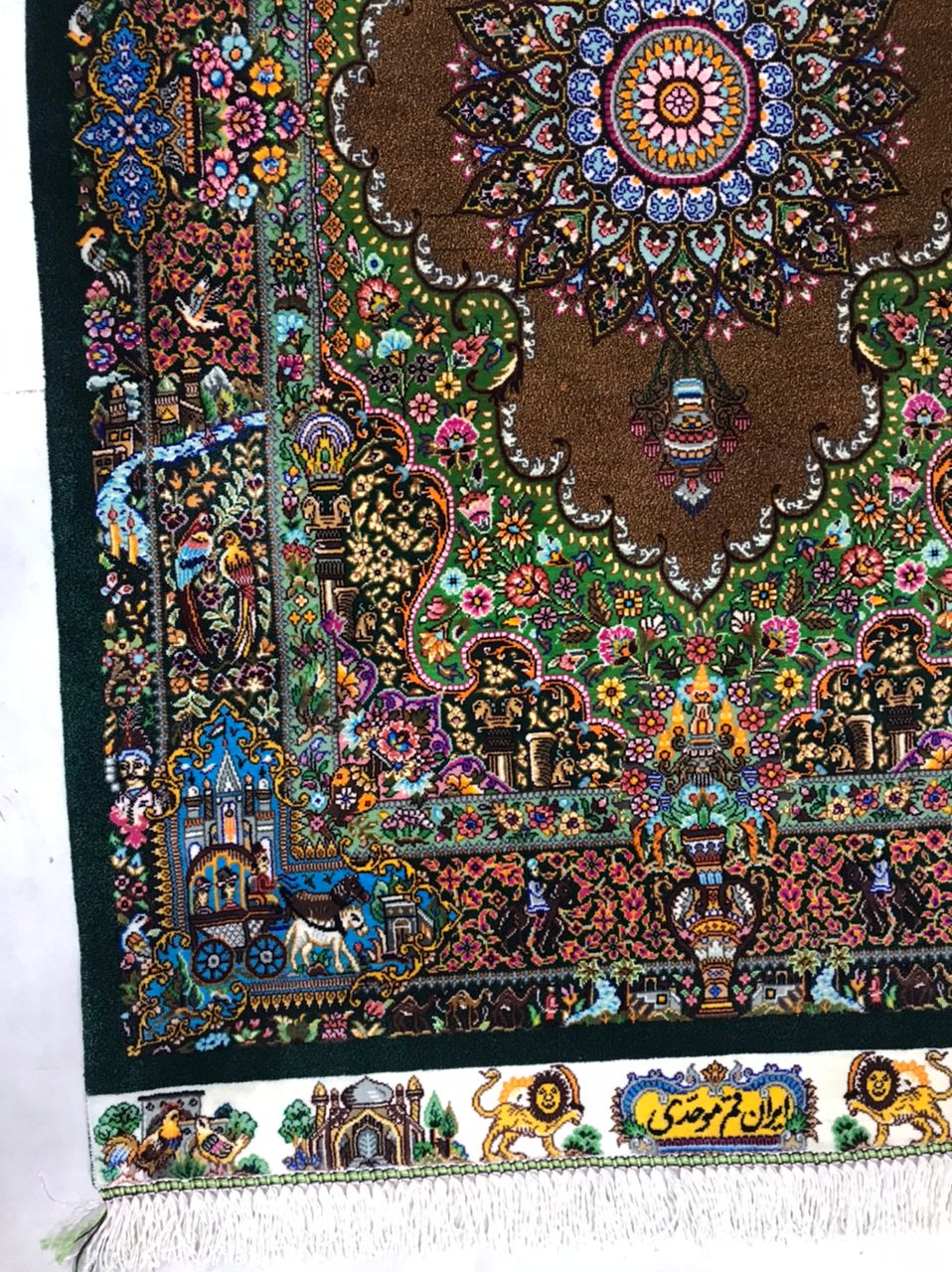 فرش ابریشم 00121