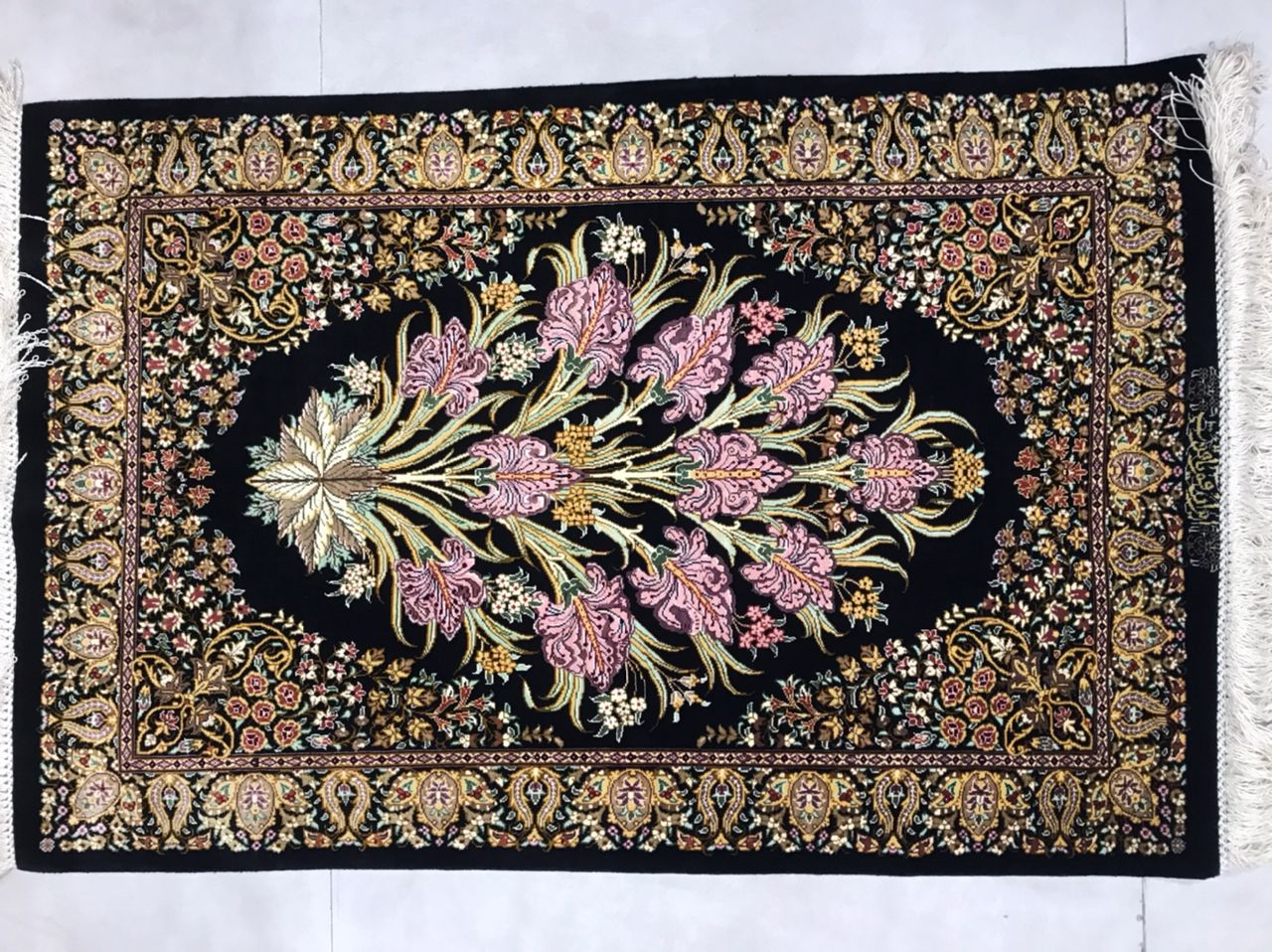 فرش ابریشم 00120