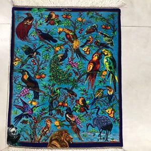 فرش ابریشم 00117